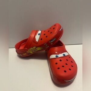 CROCS  Pixar Lightning McQueen LED Light Up Crocs Limited Edition